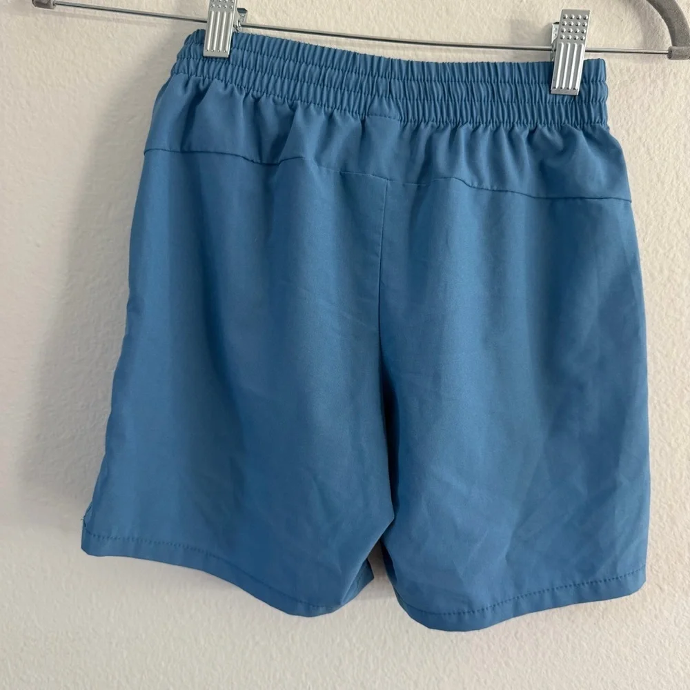 Old Navy Youth Boys Black and Blue Quick Dry Athletic Shorts Set of 2